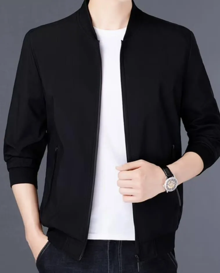 Men's Plain Fleece Jacket